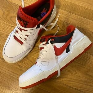 NEW Nike Full Force Low Mystic Red